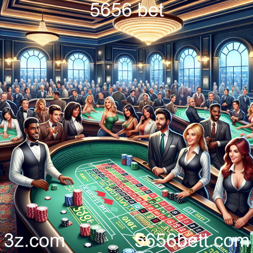 Cassino ao Vivo na 5656 Bet: A Experiência Real de Jogar Online
